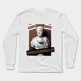 Gym bro Marco Aurelio Long Sleeve T-Shirt